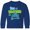 Royal Blue, variant on Inktastic Big Brother Again with Arrow Long Sleeve Youth T-Shirt