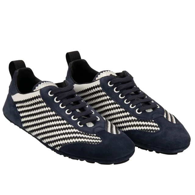 Ni - ke DOLCE & GABBANA DG Crown Logo Low-Top Sneaker Shoes KING DRIVER Blue White