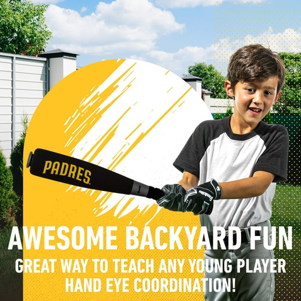 Franklin Sports San Diego Padres Foam Bat Ball Set Soft Jumbo