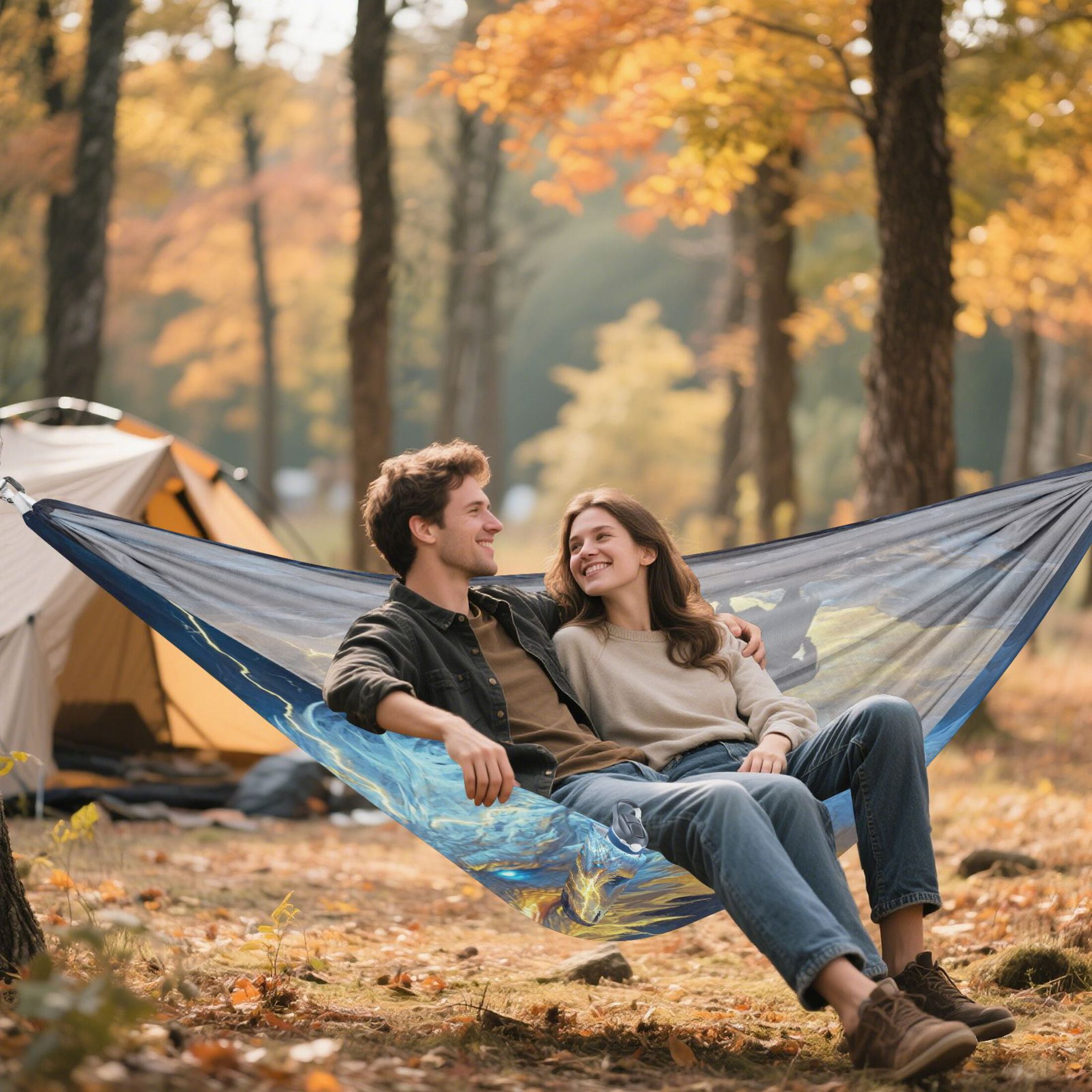 Hammock Camping Hammock Nylon Portable Hammock Travel Camping Hammock The Big White Dragon