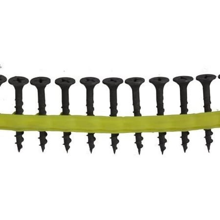 

Tornillos Drywall DWC114PS 1 1/4-Inch Bugle Head Sharp Point con Gray Fosfato Recubrimiento