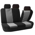 thumbnail image 2 of Premium Fabric Universal Seat Covers Fit For Car Truck SUV Van - Rear Bench, 2 of 4
