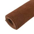 thumbnail image 3 of Soft Suede Leather Skin Square for Craft Hobby DIY Gift Leather Pieces 1.5MM  / Red Brown, 3 of 6