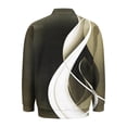 thumbnail image 5 of LOVZFMLL Jackets for Men Pullover Sweater Stand Collar Elastic Solid Color Half Sweater For Men Stand-up Collar Sweater, 5 of 5