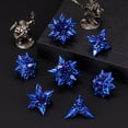 thumbnail image 4 of 7PCS Metal Polyhedral Dice Set Blue Purple Star Style RPG Dice for DND Tabletop Games, 4 of 5