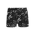 thumbnail image 5 of Miaeowve Kids Girls Gymnastics Ballet Dance Shorts Toddler Tumbling Sports Bottoms Yoga Activewear Starry Black 14, 5 of 9
