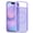 Light purple, variant on IPhone Air Case [Compatible with ]Translucent Matte Phone Cover, [Military Grade Drop Protection] Slim Durable Shockproof Protective Bumper
