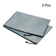 thumbnail image 2 of Uxcell B4 Document Pencil Pouch Waterproof Zipper File Bags, Gray 5 Pack, 2 of 6