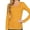 Mustard, variant on Women's Casual Long Sleeve V-Neck Thermal T-shirt Top