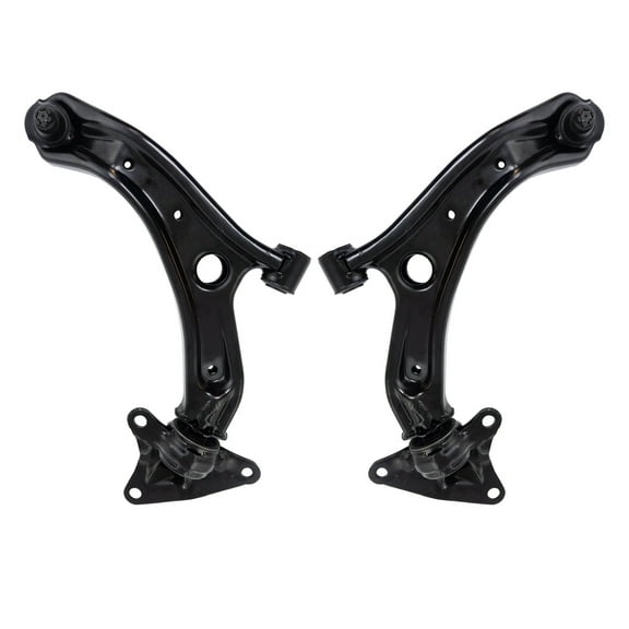 TRQ Front Lower Control Arm Ball Joint Assembly Pair LH & RH Sides for Honda Fit PSA66739