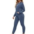 thumbnail image 4 of Wlynlyn Sweatsuits for Women 2 Piece Outfits Drawstring Hoodies Casual Yoga Athletic Pants Comfy Sweatshirts Pants Sets, 4 of 8