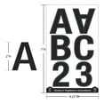thumbnail image 7 of BAZIC Alphabet Numbers Stickers Black 2" A to Z 0 to 9 Sticker (72/Pack), 24-Packs, 7 of 7
