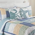 thumbnail image 2 of Water's Edge Full and Queen Cotton Lightweight Machine Washable Reversible Quilt, 2 of 4