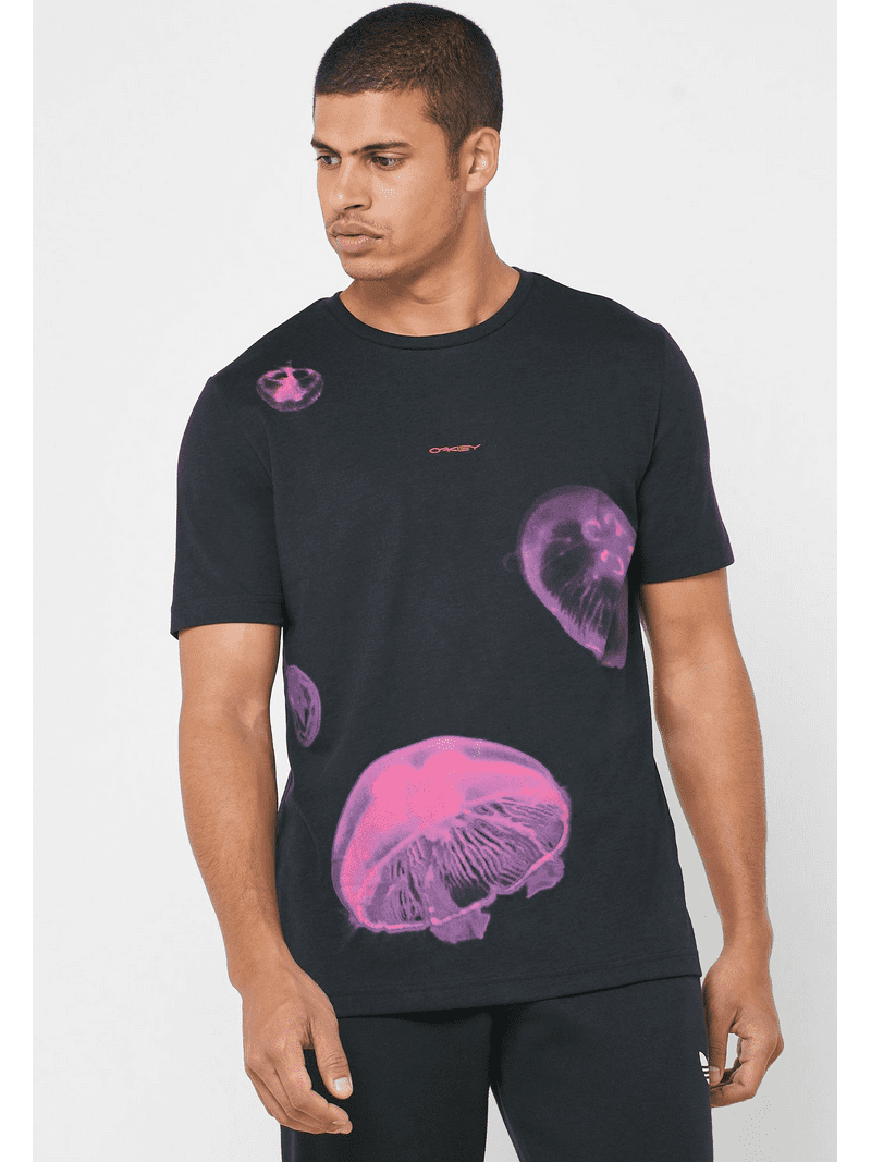 Oakley PINK Jellyfish Graphic Tee, US Small - Walmart.com