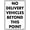 As Described101, variant on No Delivery Vehicles Beyond This Point Sign Metal Tin Sign Caution Danger Safety Security Warning Notice Signs