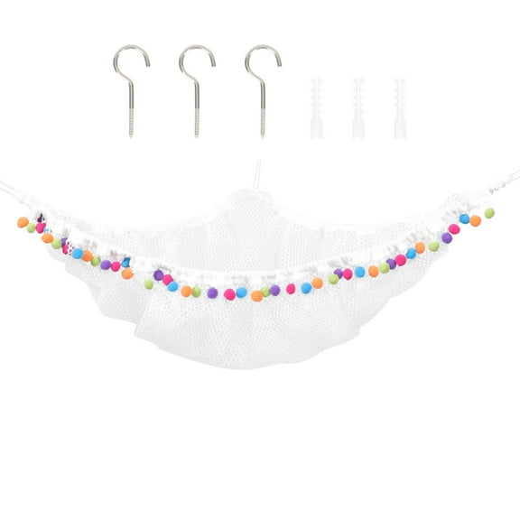 Raindrops  Toy Storage Hanging Stuff Animals Net Holder Stuffed