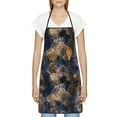 thumbnail image 3 of Sikiie Watercolor Snake Skin Aprons for Kitchen Cooking Aprons, Chef Apron for Men Women Chef, 3 of 7