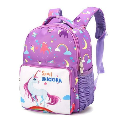 KABOER Fashion Kindergarten Cute Unicorn Little Girls Boys Kids School Bags Book Backpacks Unicorn Rucksack School Season (Best School Bags For Kindergarten)