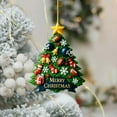 thumbnail image 3 of American Football Christmas Tree Ornament, Acrylic American Football Xmas Tree Decorations, Football-Themed Holiday Ornament for Pine Tree Decor, Sports Theme Decorative Hanging Ornaments, 3 of 5