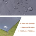 thumbnail image 3 of Waterproof Camping Tarp Thicken Picnic Mat Durable Beach Pad Multifunctional Tent Footprint Sun Canopy Ground Sheet for Hiking Traveling Backpacking, 3 of 5