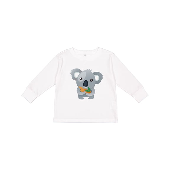 Inktastic Cute Koala Bear Boys or Girls Long Sleeve Toddler T-Shirt