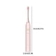 thumbnail image 3 of Electric Toothbrush For Adults With Bracket , With 6 Brush Heads And6 Modes, Rechargeable Sonic Toothbrush One Charge For 15 Days, Travel Electric Toothbrushes (Pink), 3 of 9