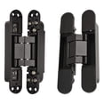 thumbnail image 1 of 2Pcs 6 Inch Concealed Door Hinges Invisible Hinges Concealed Hinges 180 Degree Swing Hinge 3 Way Adjustable Butt Hinge A, 1 of 7