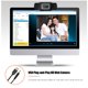 thumbnail image 4 of 1080P HD Webcam USB Computadora portátil Cámara Clip-on PC Web, 4 of 8