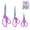 Purple, variant on Winter Savings Clearance! SuoKom Craft Sewing Scissors Titanium Alloy Blade Multi-purpose Scissors Set 3 Pieces