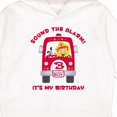 thumbnail image 3 of Inktastic Fire Truck 3rd Birthday Boy Toddler Hoodie, 3 of 4
