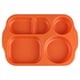 thumbnail image 3 of Xihbxyly Platos de Paja de Trigo, Diseño de Cinco Compartimentos para Comidas Equilibradas, Superficie Fácil de Limpiar para Una Comida Cómoda, Aspecto Elegante para Mesas Modernas, Reuniones Familia, 3 of 6