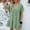Green, variant on Cute Babydoll Dresses for Women 2024 Summer Casual V Neck Short Sleeve A-Line Loose Swing Tunic Mini Dress