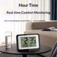 thumbnail image 4 of Digital Wall Clock Battery Operated with Backlight, LCD Digital Clock Large Display, Modern Wall Clocks for Living Room Decor, Alarm Clocks, 4 of 5