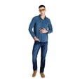 thumbnail image 5 of Camisa Oggi 2311319, Caballero, Corte Slim, Pana, color Azul tono Medio Oggi Jeans  2311319, 5 of 5
