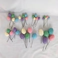 thumbnail image 4 of 20Pcs Easter Foam Eggs Handicraft Cake Stake Ornament Supplies for Festival Holiday Party Background Decor, 4 of 9