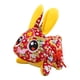 thumbnail image 5 of Adorable conejo de peluche de Año Nuevo chino, muñeco de conejito, decoración para el Festival de Primavera, suave 20cm Rojo Profundo, 5 of 9