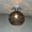 Black, variant on EZPXFCI Modern Ball Pendant Ceiling Light, 7 Inch Minimalist Decorative Lamp Soft Ambient Lighting for Living Room Bedroom Dining Room Kitchen Home