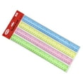thumbnail image 2 of 4Pcs 12Inch Clear Ruler Straight Ruler Inches and Centimeters Double Scale Ruler Drawing Ruler Math Ruler Measuring Tool, 2 of 8
