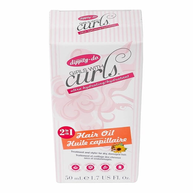 Tratamiento capilar Dippity Do Girls With Curls 2 en 1 aceite ultra hidratante 50 ml