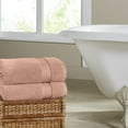 thumbnail image 3 of Modern Threads Luxury Cotton 6-Piece Quick Dry Towel Set, Clay, 3 of 4