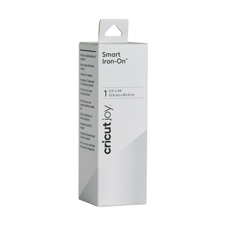 UPC: 0093573665721 | Cricut Joy™ Smart Iron-On™ Vinyl  White  5.5  x 24