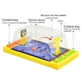 thumbnail image 7 of ZenCart Basketball Board Game 2 Players Interactive Educational Finger Push Basketball Launching Toy Mini Basketball Court Indoor Basketball Shoot Hoop Game, 7 of 7