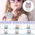 thumbnail image 1 of Pop Mart Labubu The Monsters Etciting Macaron Plush Dolls Figure Toy Boxesplush Doll Toy Gift Cartoon Children'S Rag Doll Walking Noise Electronic Pet Can Talk Doll, 1 of 6