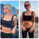thumbnail image 2 of Women'S Medium Support Tank Top Rib Seamless Removable Cup Workout Sports Bra, 2 of 3
