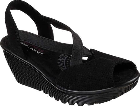 skechers high heel sandals
