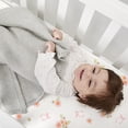 thumbnail image 6 of Plushii Baby Crib Sheets Fitted 2 Pack for Boys & Girls, 52'’ x 28'' Soft Microfiber Toddler Bed Sheets for Standard Crib & Toddler Mattresses (Daisies), 6 of 6