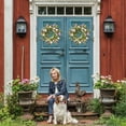 thumbnail image 4 of CJiaWei Spring Summer Flower Front Door Wreath Jasmine Wreath And Decorative, 4 of 5