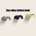 thumbnail image 6 of Pack of 2 Elegant Nordic Curved Hooks for Stylish Home Decoration Metal Hanger, 6 of 9