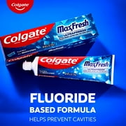 Colgate MaxFresh Cool Mint Toothpaste, Travel Toothpaste, 1.0 oz