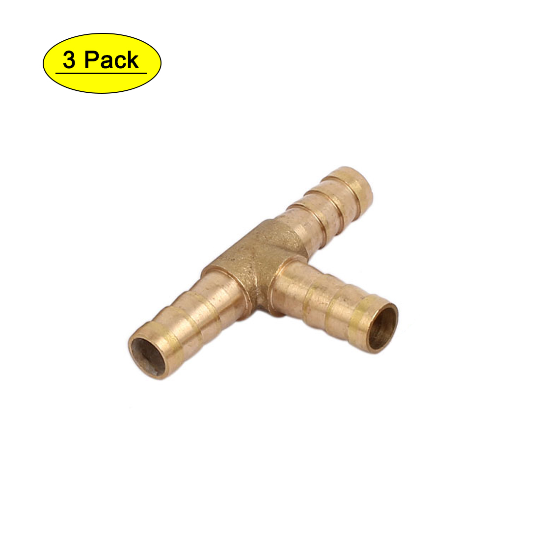 8mm Dia T Shaped 3 Way Brass Hose Barb Fittings Pipe Tube Connectors 3pcs Walmart Com 8mm Dia T Shaped 3 Way Brass Hose Barb Fittings Pipe Tube Connectors 3pcs Walmart Com